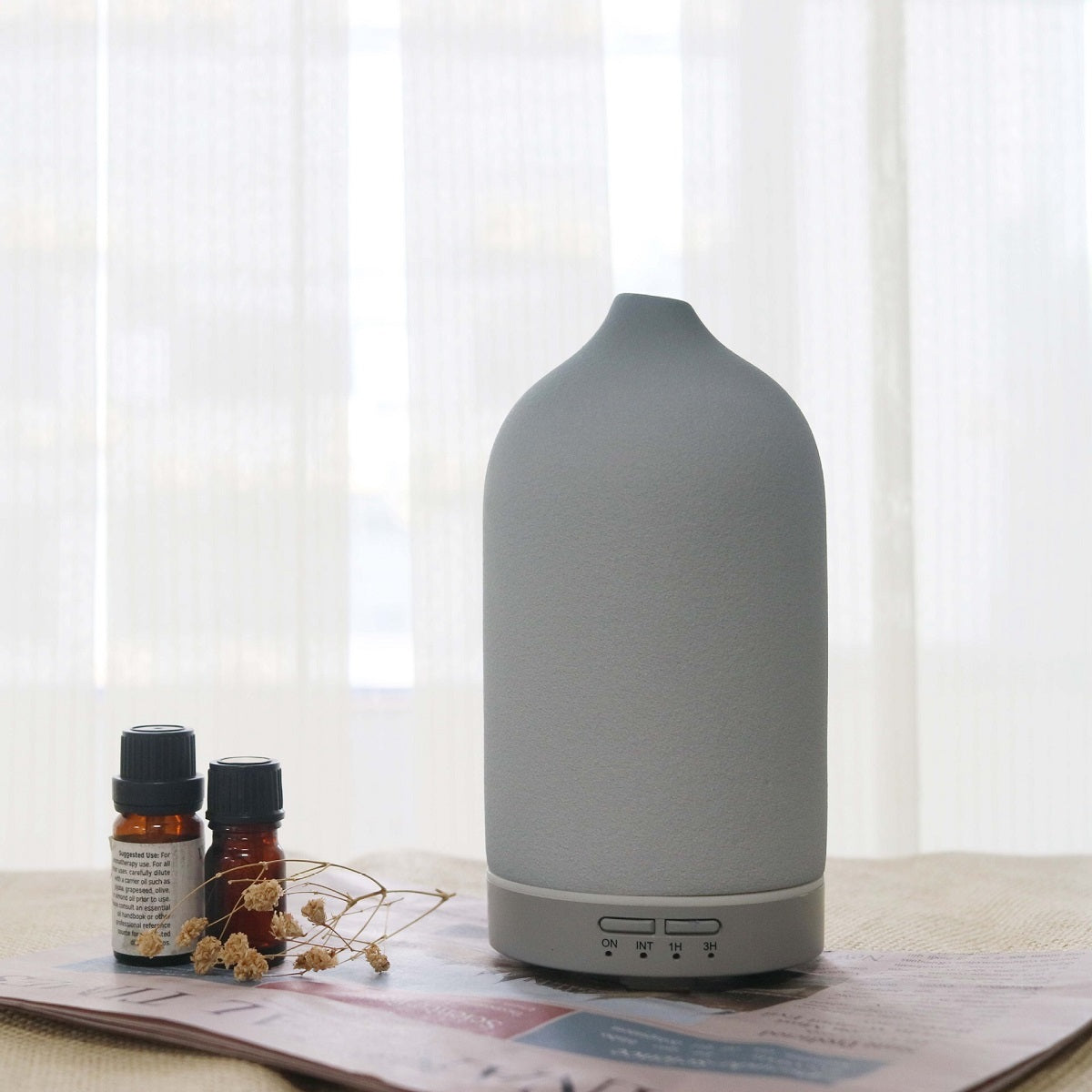 5 Colors Humificador  Ceramic Aroma Diffuser Ultrasonic Diffusers Ceramic Humidifier